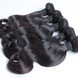 4 pcs 8A Body Wave malaisien cheveux vierges tissage noir naturel 0 small