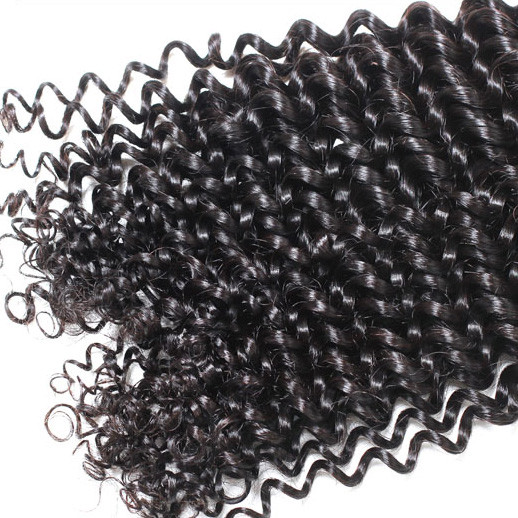 4 peças 8A onda profunda cabelo virgem malaio trançado preto natural 1