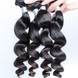 4 bundels 8A Virgin Peruvian Haar Losse Golf Natuurlijk Zwart Met Prijs: 1 small