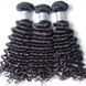 2 Stück 8A Deep Wave Virgin Peruvian Hair Weave Natural Black 0 small