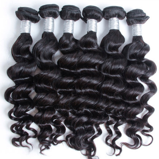 3 bundels 8A Peruaans maagdelijk haar Natural Wave Natural Black Prijs 0