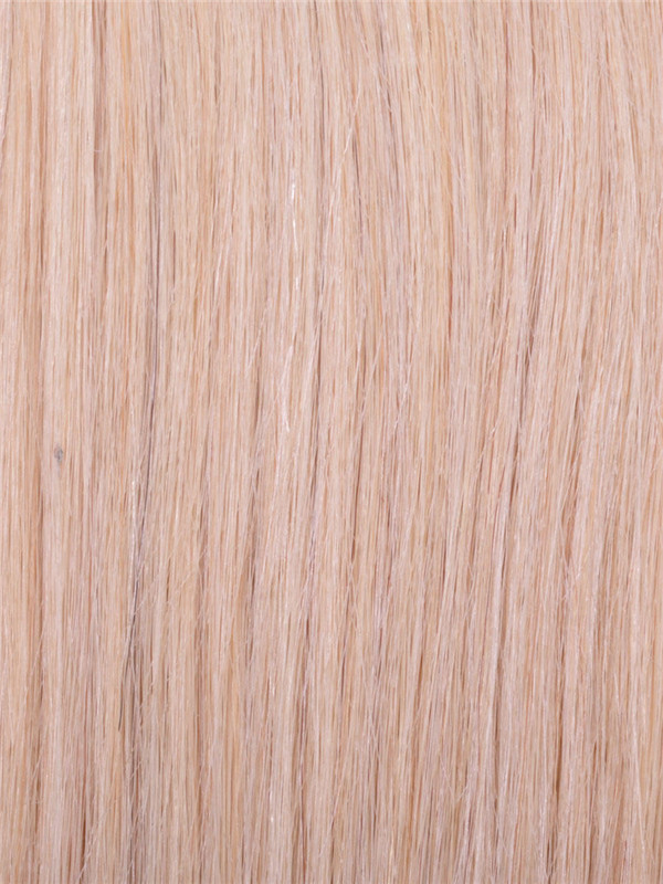 مبيض أشقر أبيض (# 613) لحمة شعر ريمي حريري مفرود 1