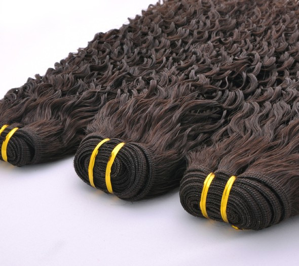 7A Virgin Tailandia Romance Curl Hair Weave Natural Black 1