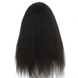 360 Renda Frontal Peruca Brilhante Kinky Straight, Incríveis Perucas de Cabelo Humano 10-28 polegadas 2 small