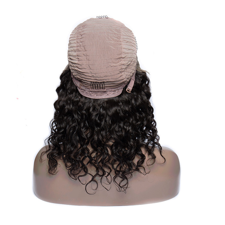 Courte 360 Dentelle Frontale Ondulée Bob Perruque, 10-26 pouces Perruques de Cheveux Humains Pour Les Femmes 1