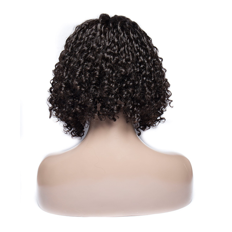 Perruques Bob Lace Front bouclés, perruque 100% Remy Hair en vente 10-22 pouces 1