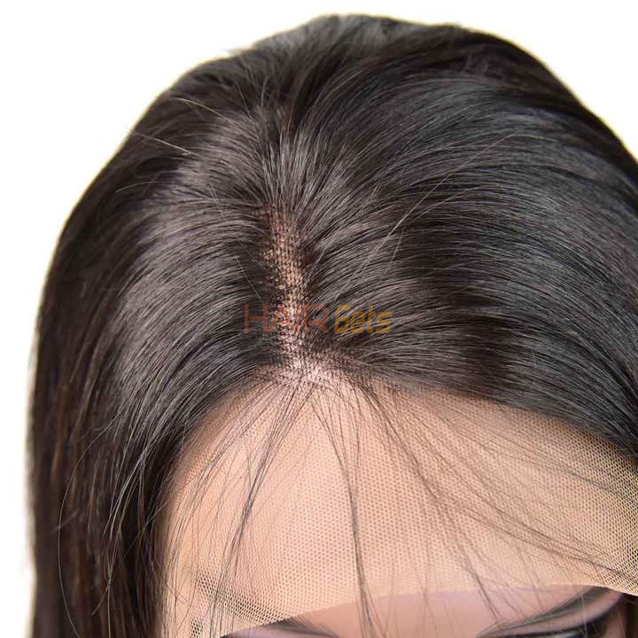360 Lace Frontal Straight Bob Wigs 10 дюймов-30 дюймов, настоящий парик из человеческих волос 1