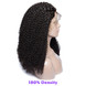 Kinky Curly 360 Lace Frontal Pruik, 100% Maagd Haar Krullende Pruiken 8A Voor Dames 2 small