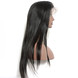 Silkeaktig rett hel blonder parykk, 100 % menneskelig jomfru hår parykker 8-28 tommer 1 small