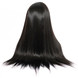 Silky Straight Full Lace Wig, 100% Human Virgin Hair Wigs 8-28 inch 4 small