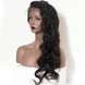 Body Wave Full Lace-pruiken van echt haar met babyhaar, 10-30 inch 1 small