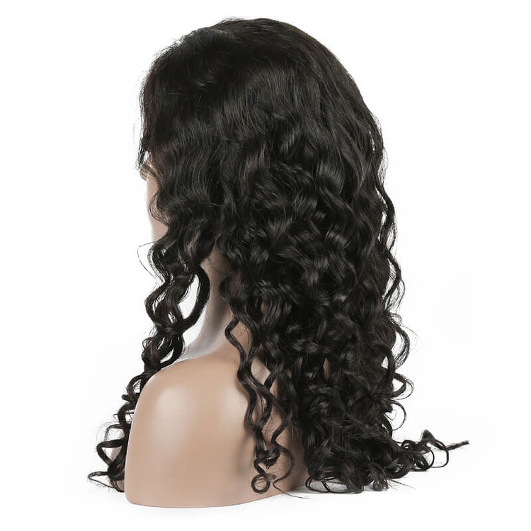 Natural Wave Full Lace Wig, 10-30 inch Beautiful & Bouncy hair wigs 1