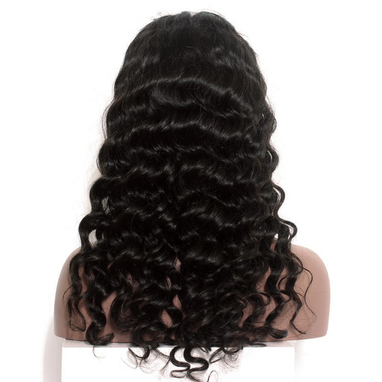 Best Quality Loose Wave Human Hair Lace Front Wig Soft Like Silk 1