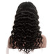 Bästa kvalitet Loose Wave Lace Front Människohår Peruk Soft Like Silk 1 small