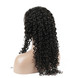 Peruca de cabelo humano, peruca frontal de renda encaracolada lisa como seda, 10-24 polegadas 2 small