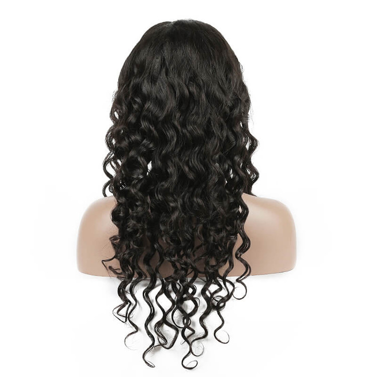 Natural Wave Lace Front Peruk, 10-28 tum Vacker 2