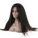 Shiny Kinky Straight Lace Front Wig, Amazing Virgin Hair Wigs 10-26 inch 0 small