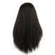 Glanzende Kinky Rechte Lace Front Pruik, Verbazingwekkende Maagd Haar Pruiken 10-26 inch 2 small