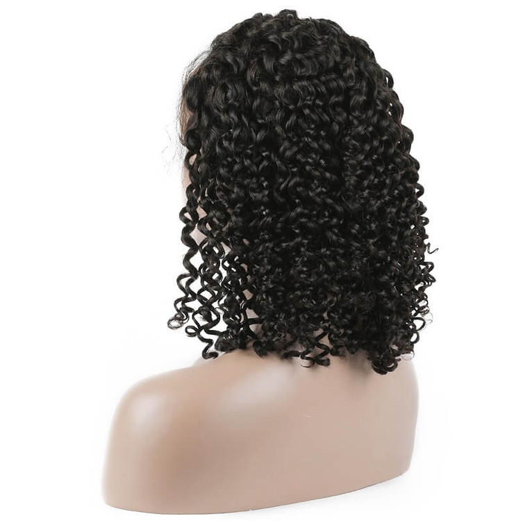 Perruques Bob Lace Front bouclés, perruque 100% Remy Hair en vente 10-22 pouces 2