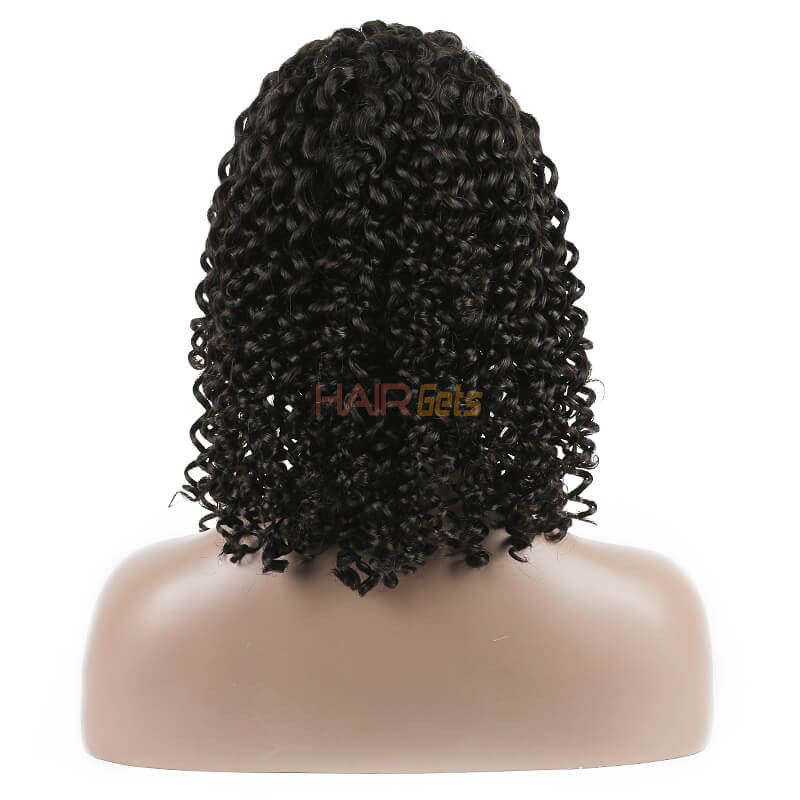 Curly Lace Front Bob Wigs, 100% Remy Hair Wig On Sale 10-22 inch 3