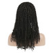 Peruca frontal de renda encaracolada crespa, perucas encaracoladas de cabelo 100% virgem 8A para mulheres 2 small