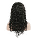 Lace Front Menselijk Haar Water Wave Pruiken, 10-30 Inch Glad 2 small