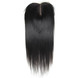 Hot rea Virgin Straight Hair 4x4 Lace Closure Back