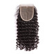 Soft Like Silk Brazilian Hair Closure, Deep Wave Lace Closure 4x4 Inches