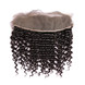 Cheapest Virgin Hair Deep Wave Lace Frontal, Natural Back lf004