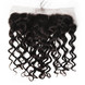 13*4 Ubehandlet Virgin Hair Natural Wave Lace Frontal Natural Color