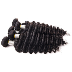 3 Bundles 7A Brazilian Virgin Hair Weave Deep Wave Natural bhw028