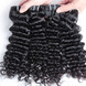 4pcs 7A Virgin Indian Hair Natural Black Deep Wave ihw012
