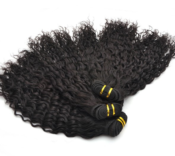 7A Malaysian Virgin Hair Weave Romance Curl Naturschwarz