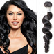 1 bundle 8A Loose Wave Peruvian Virgin Hair Weave Natural Black