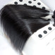 2 pacotes 8A cabelo peruano virgem seda liso tecido preto natural