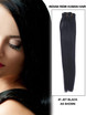 Jet Black(#1) Silky Straight Remy Hair Bundles