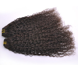 7A Virgin Thailand Romance Curl Hair Weave Naturschwarz