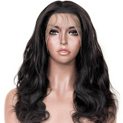 Body Wave 360 Lace Frontal Human Hair Wigs With Baby Hair, 10-28 inch