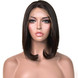 360 Lace Frontal Straight Bob Wigs 10 дюймов-30 дюймов, настоящий парик из человеческих волос