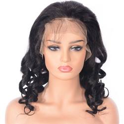 Best Quality Loose Wave 360 Lace Frontal Human Hair Wig Soft Like Silk