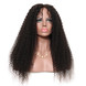 Kinky Curly Full Lace Wig, 100% Virgin Hair Curly Wigs For Women