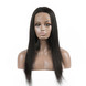 Perucas frontais longas retas de renda, peruca 100% cabelo humano 10-30 polegadas