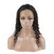 Human Hair Wig, Curly Lace Front Wig Smooth Like Silk, 10-24 inch