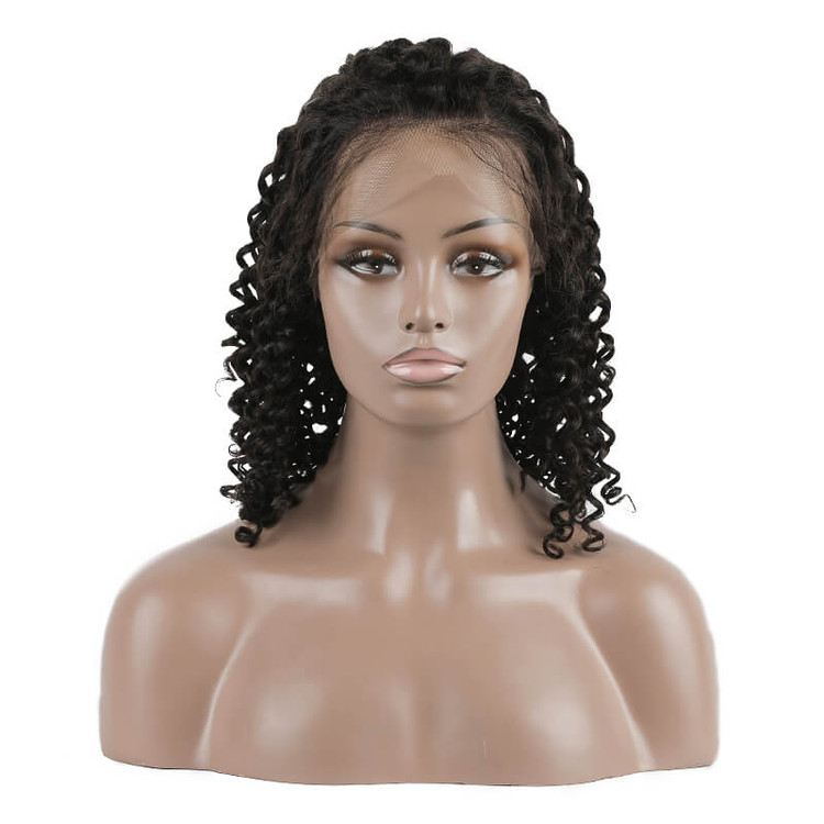 Perruques Bob Lace Front bouclés, perruque 100% Remy Hair en vente 10-22 pouces