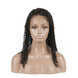 Kinky Curly Lace Front Pruik, 100% Maagd Haar Krullende Pruiken 8A Voor Dames