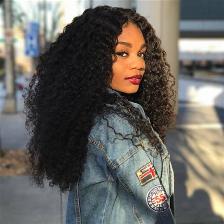 Cheveux péruviens Deep Curly pour un look bohème