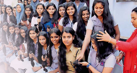 All our virgin human hair are cut from young girl donor